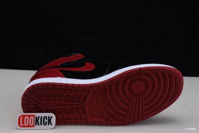 Cheap MAX Bred 555088-063 Air Jordan 1 Patent High OG 0629